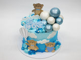 1st Birthday Cute Teddy Bear Cake - The Cake People