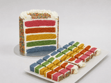 5 Layer Rainbow Cake - The Cake People