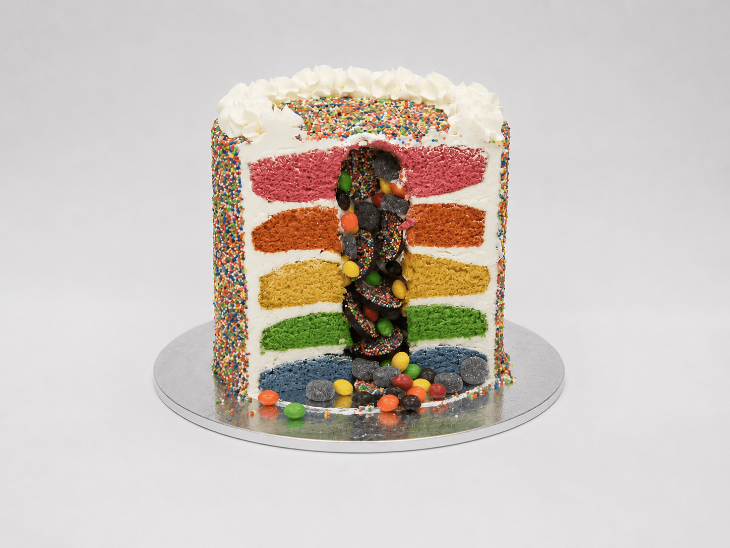 5 Layer Rainbow Cake - The Cake People