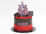 Stranger Things Birthday Cake