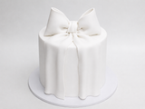 Vintage Fondant Bow Cake