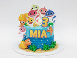 Baby Shark Character Cake - The Cake People