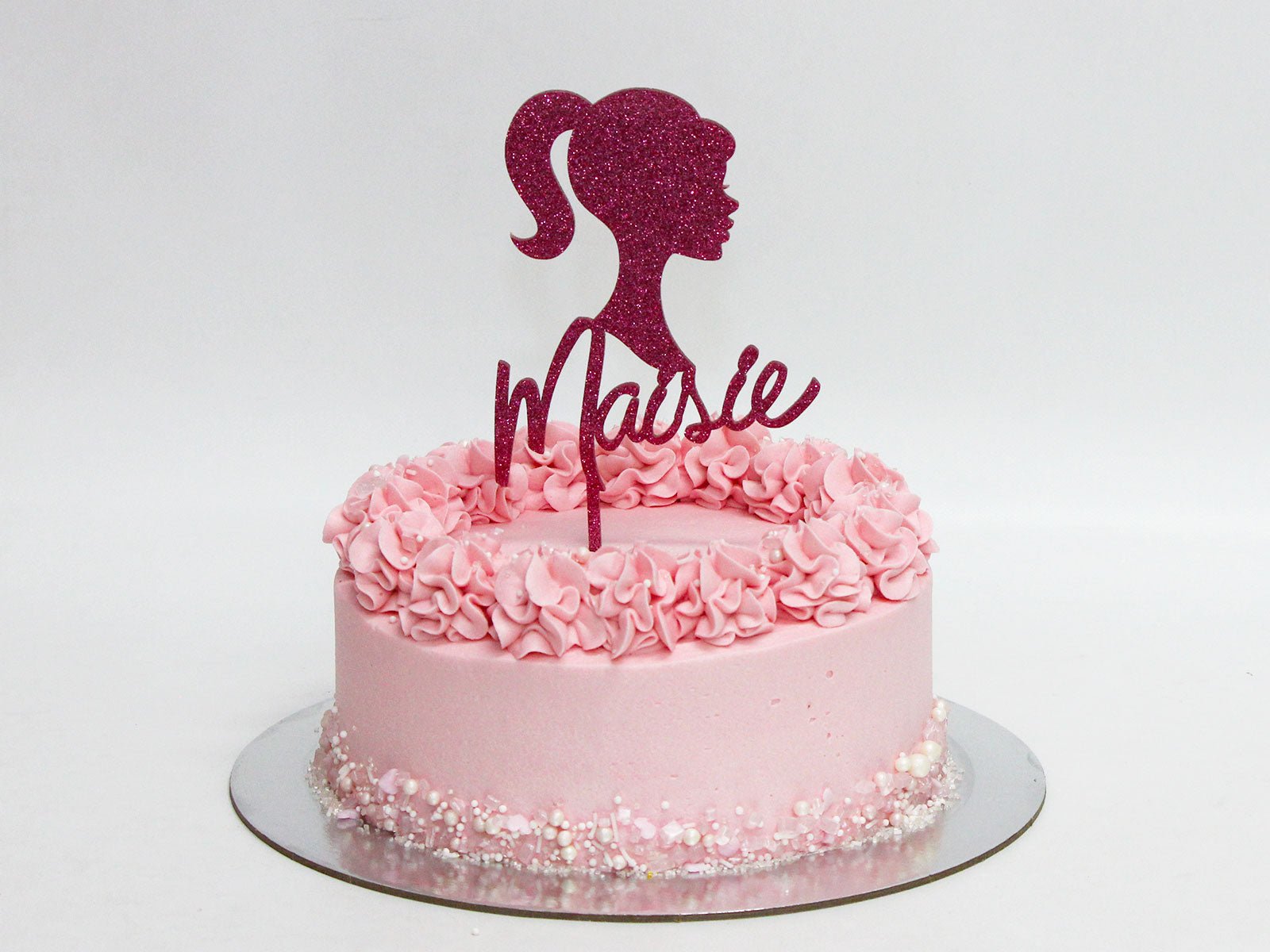 The Cake People Barbie-Inspired Topper Cake