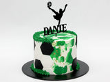 Bicycle Kick Soccer Cake - The Cake People