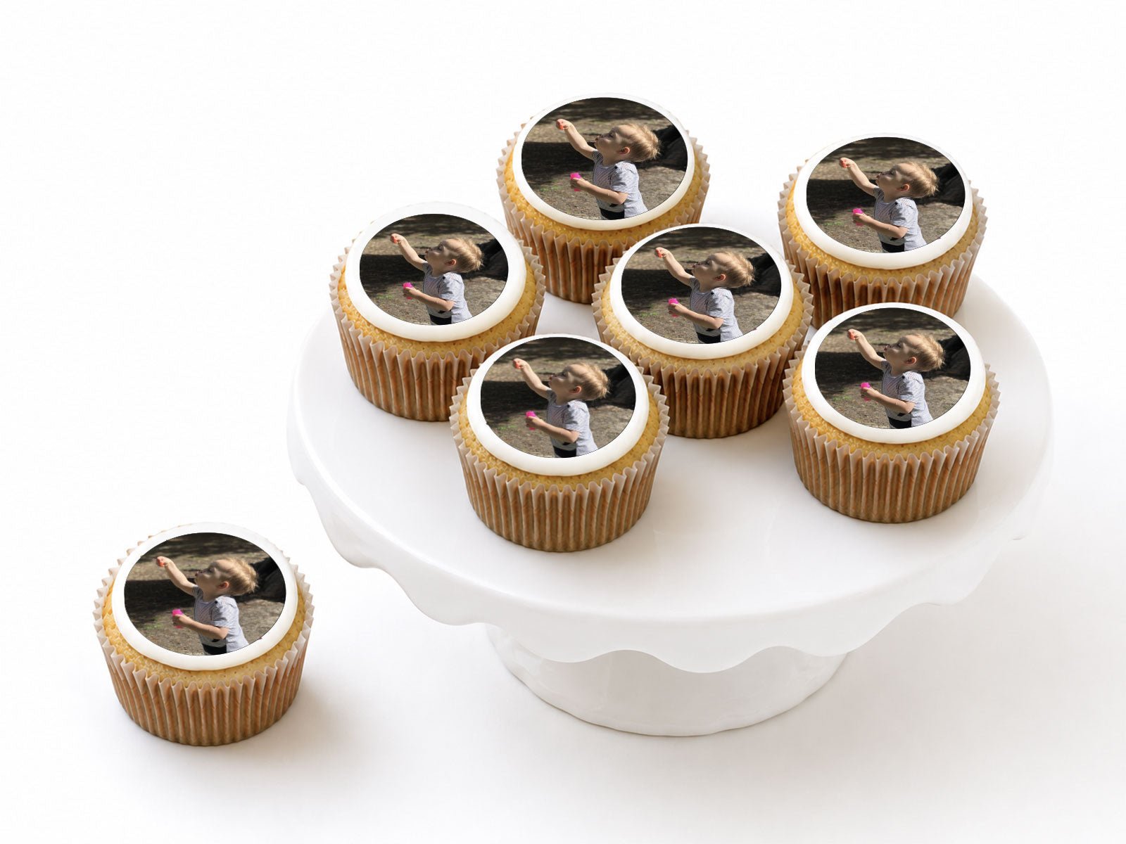 Custom Photo Cupcakes - The Cake People