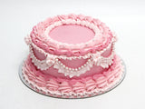 Custom Vintage Cake – Round or Heart - Shape - The Cake People