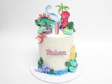 Cute Dinosaur Character Cake - The Cake People