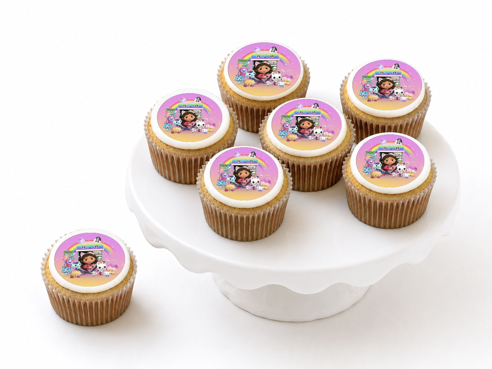 Edible Image Cupcakes - The Cake People
