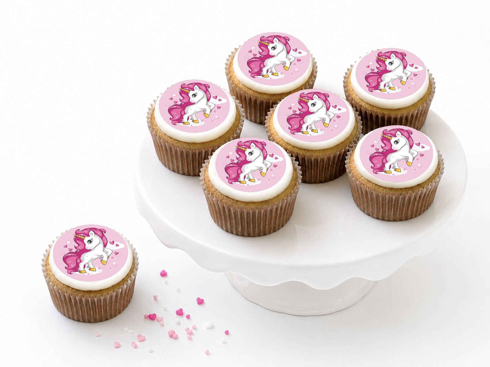Edible Image Cupcakes - The Cake People
