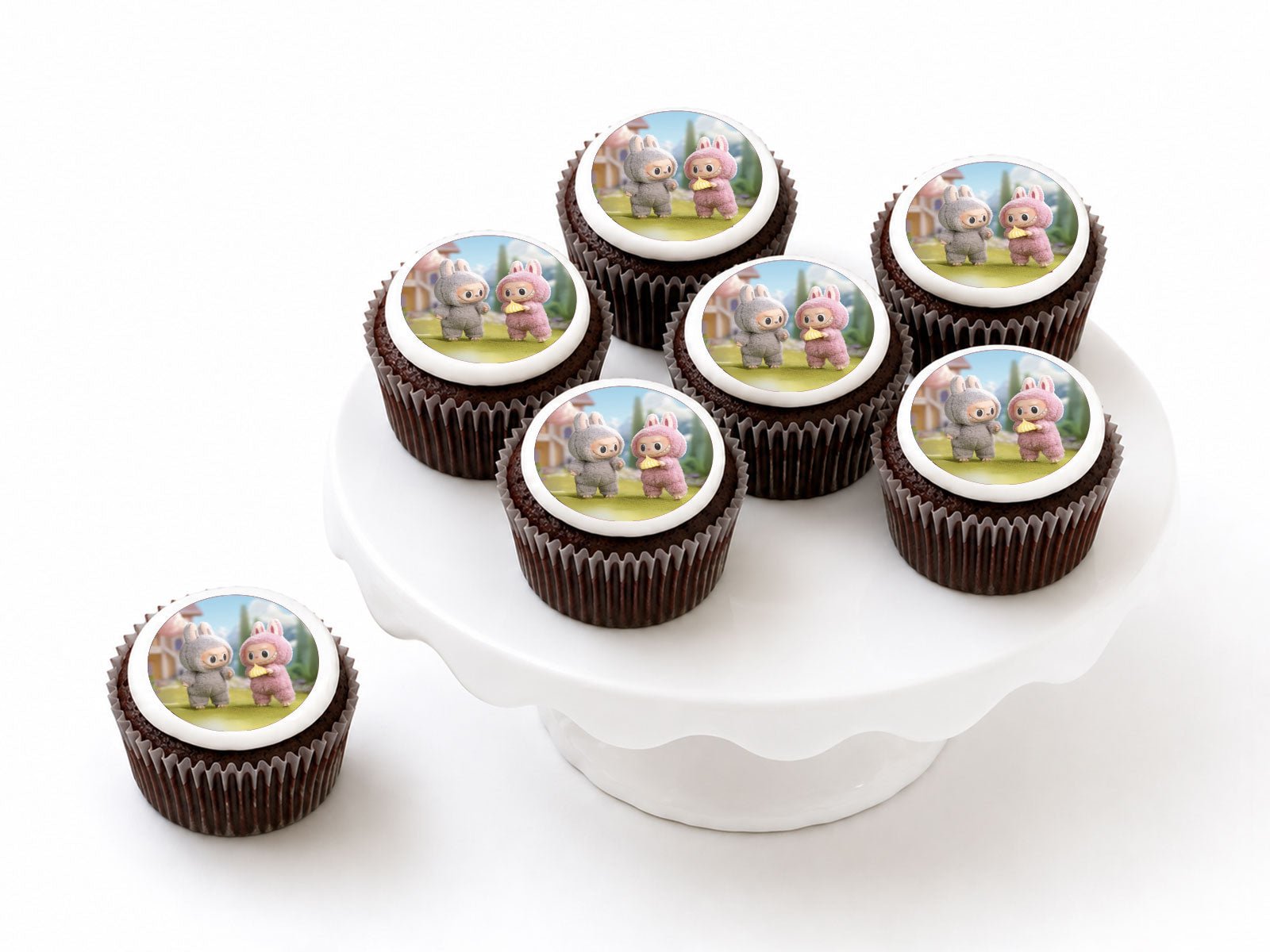 Edible Image Cupcakes - The Cake People