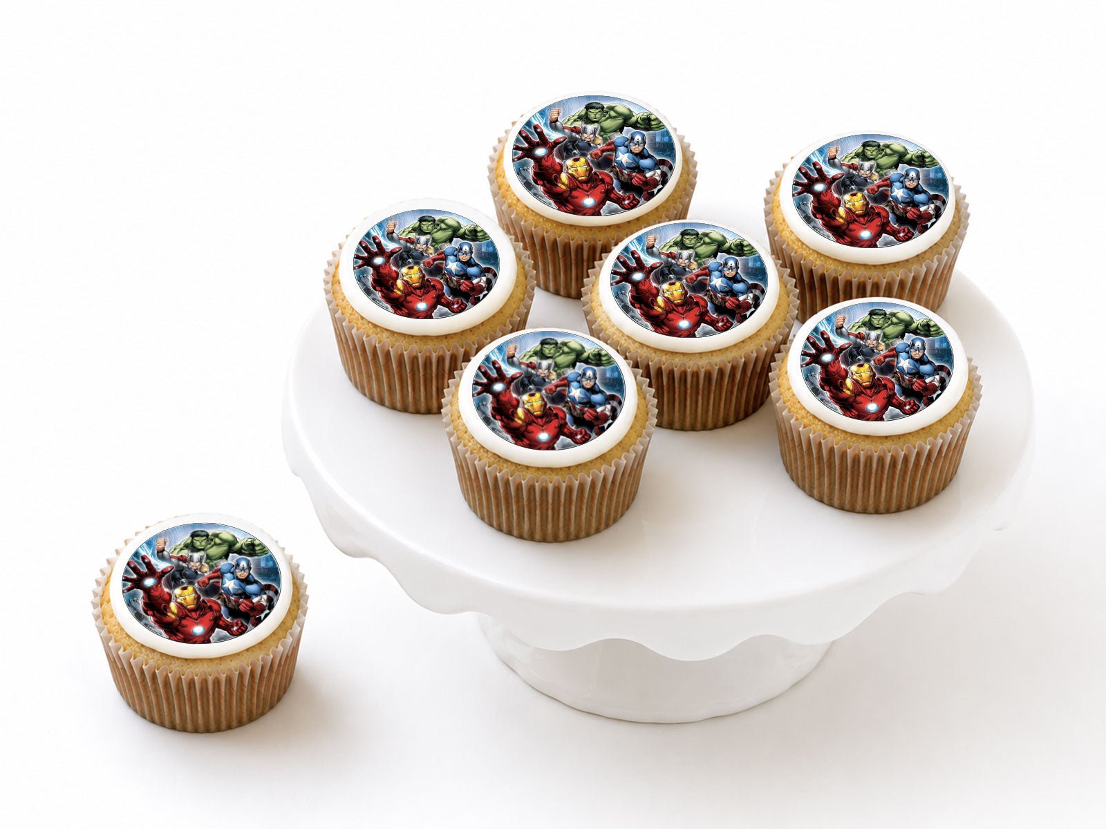 Edible Image Cupcakes - The Cake People