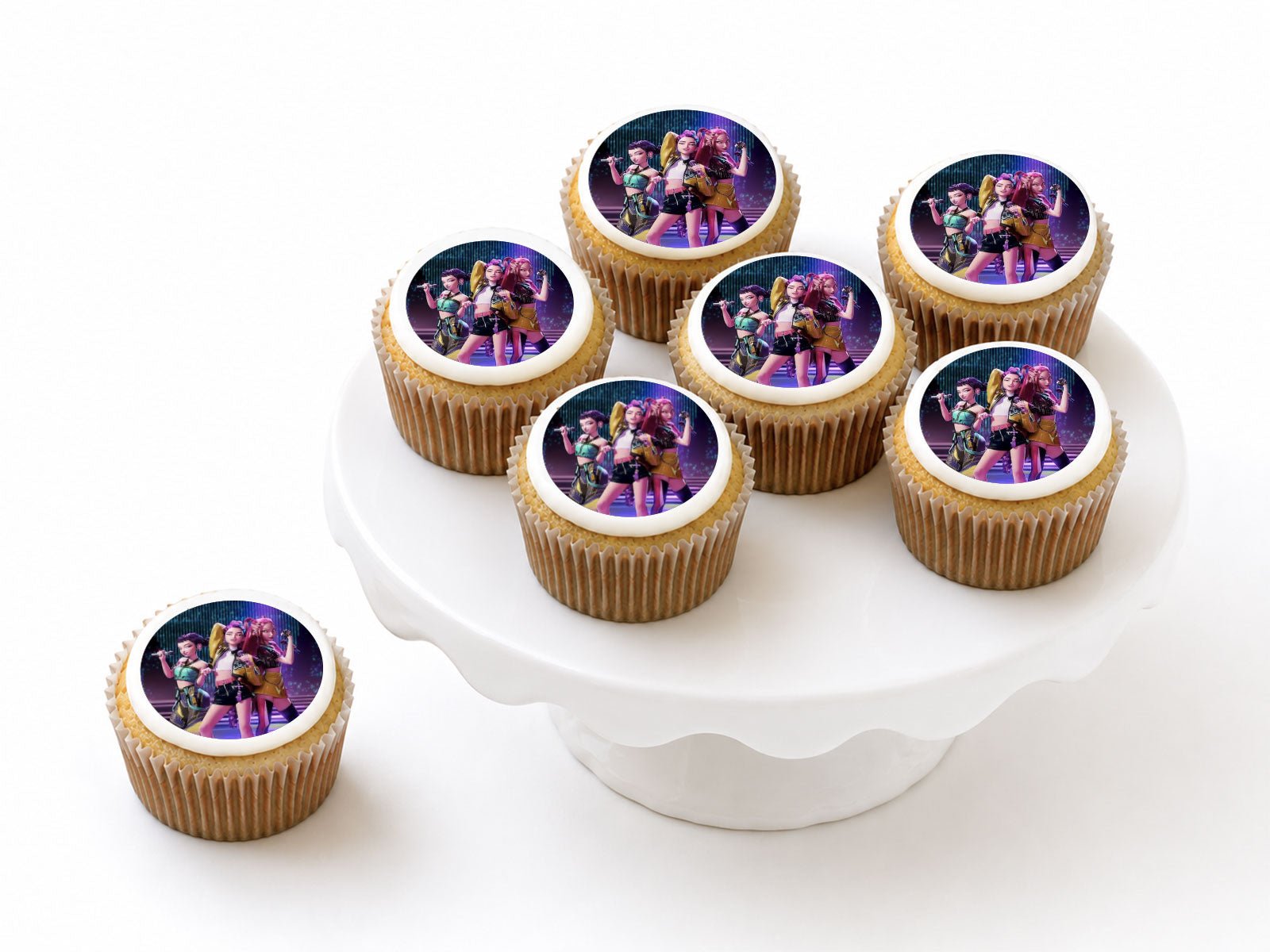 Edible Image Cupcakes - The Cake People