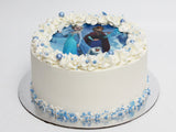 Elsa & Anna - Frozen Edible Image Cake - The Cake People