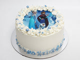 Elsa & Anna - Frozen Edible Image Cake - The Cake People
