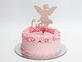 The Cake People Fairy Acrylic Signature Topper Cake