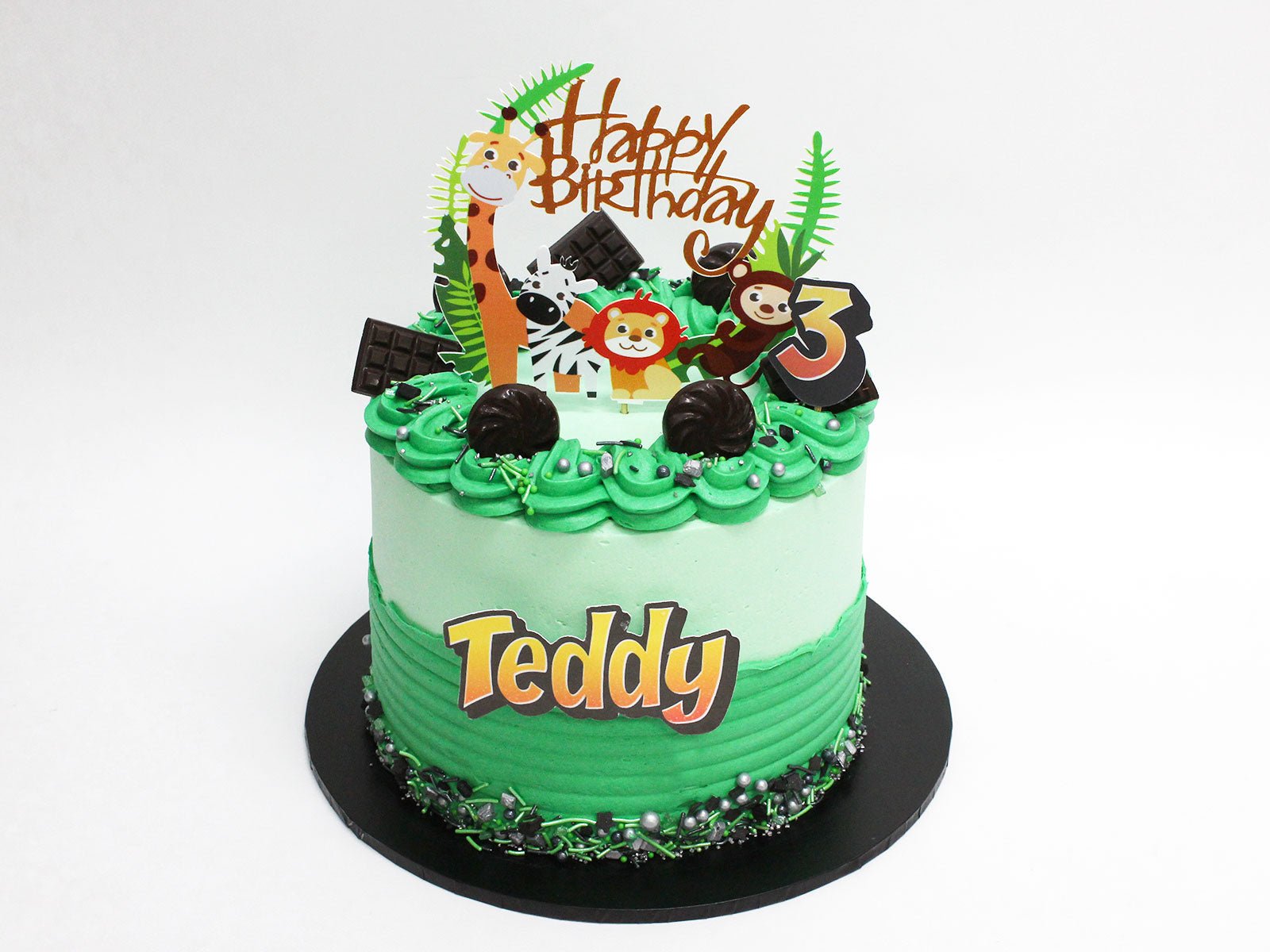 Jungle Birthday Cake - The Cake People