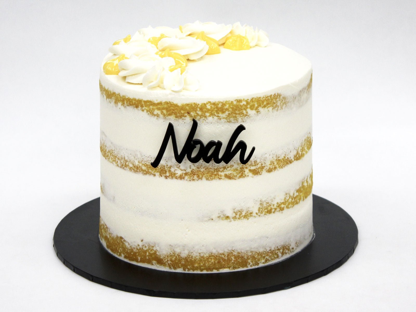 Luscious Lemon Cake — Double Layer with Lemon Crème Filling - The Cake People