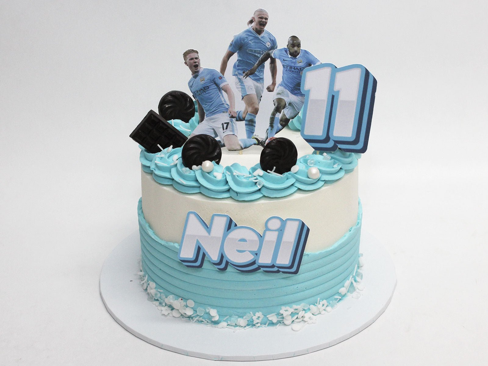 Manchester City Birthday Cake - The Cake People