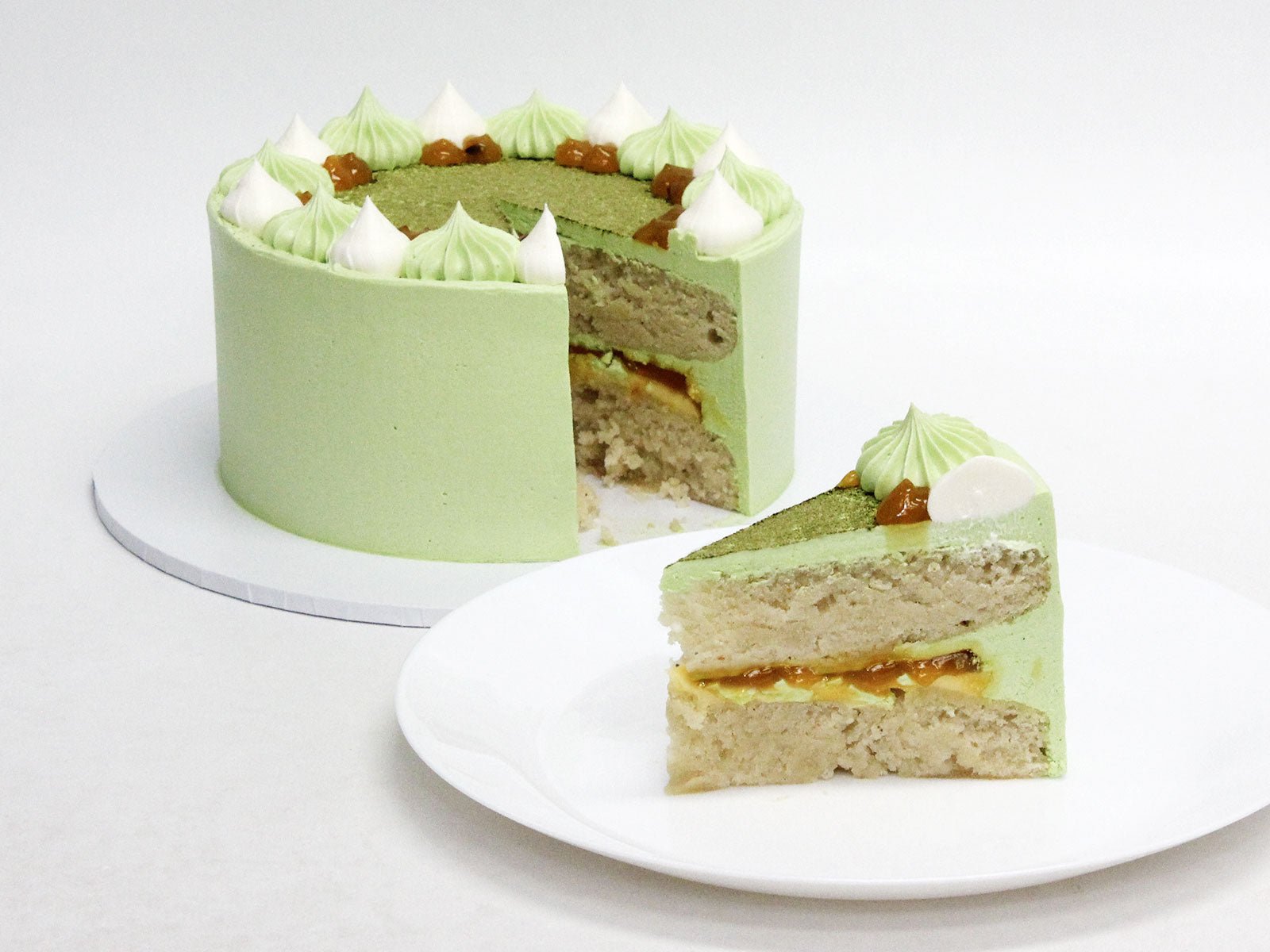 Matcha & Passionfruit Cake - The Cake People