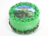 Minecraft Movie Cake Edible Image Cake dor Birthdays