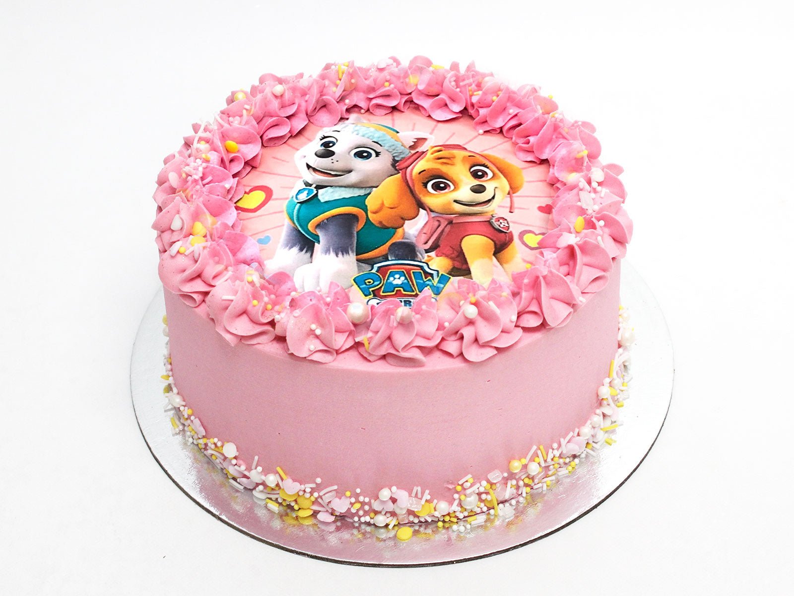 Pink Paw Patrol Cake – Sky & Everest - The Cake People
