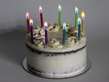 Rainbow Colour Flame Candles 12 Pack - The Cake People