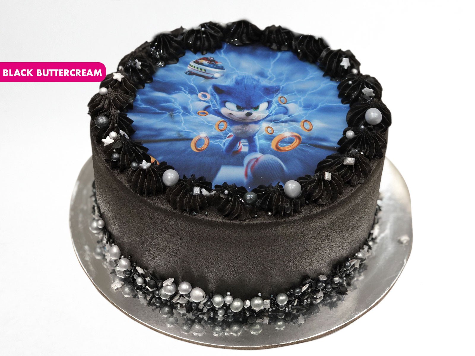 Sonic Edible Image Cake - The Cake People