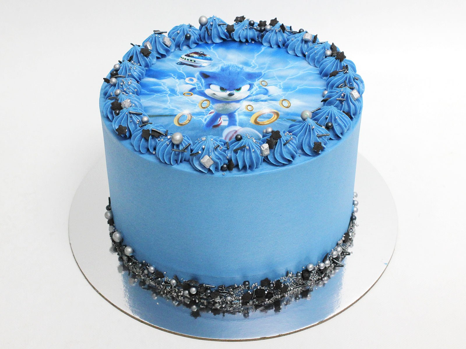 Sonic Edible Image Cake - The Cake People