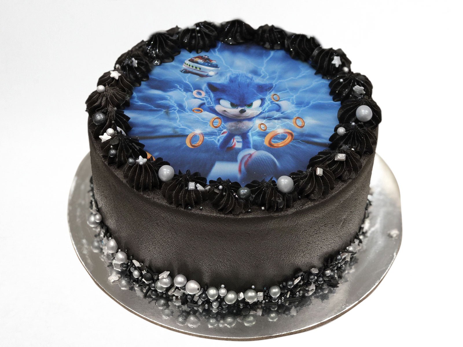 Sonic Edible Image Cake - The Cake People