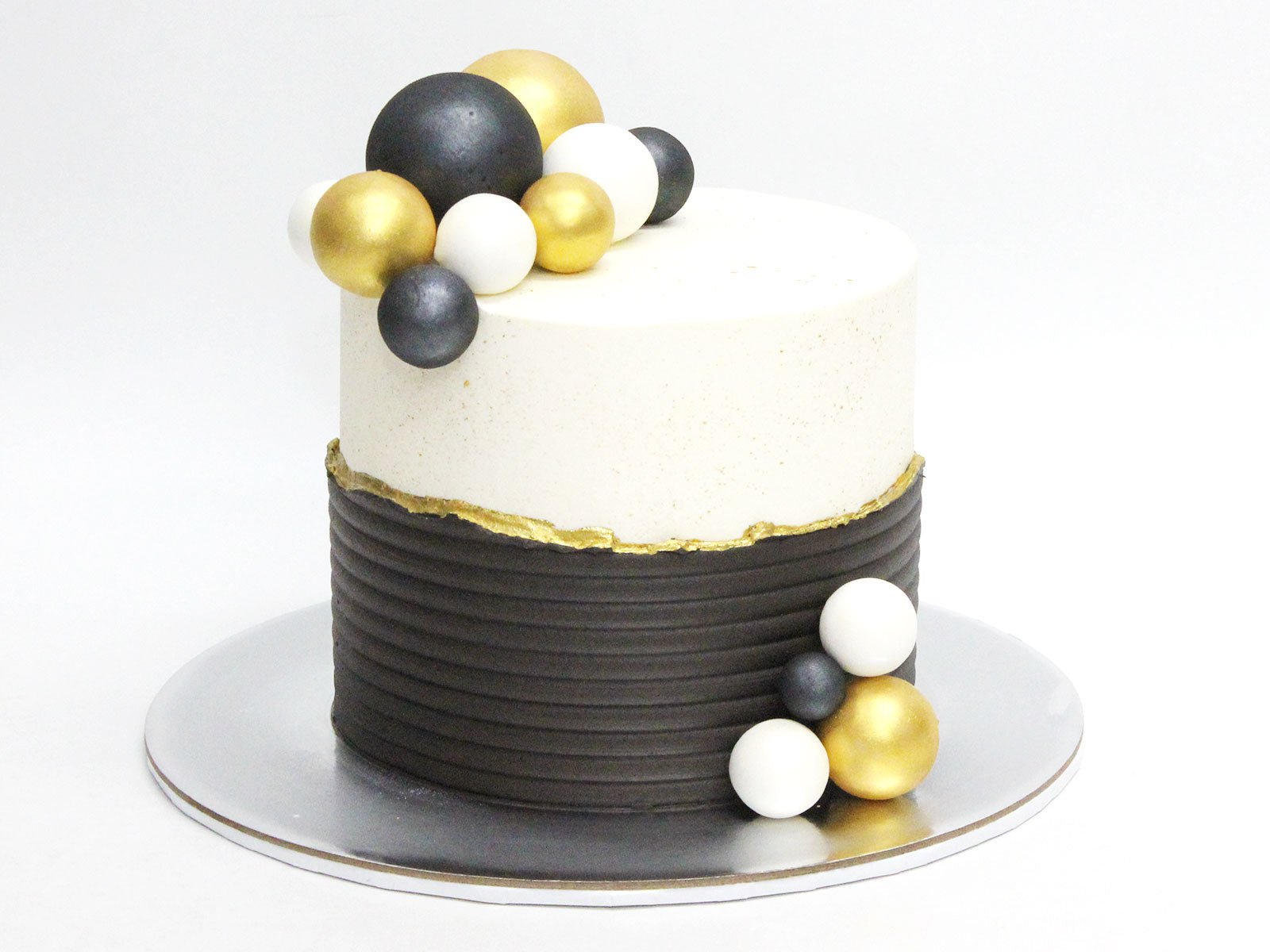 Spheres Milestone Cake - The Cake People