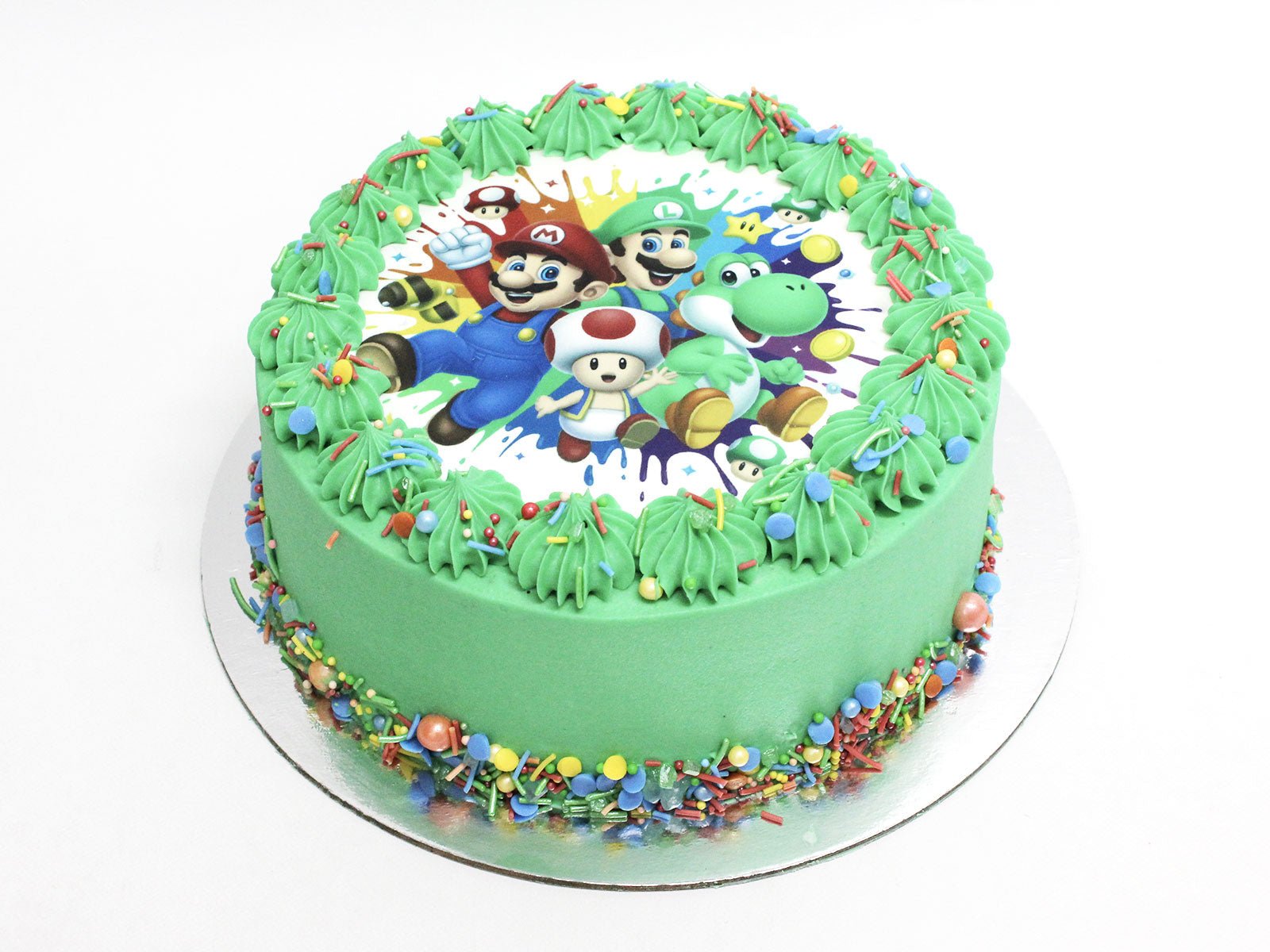 Super Mario Image Cake - The Cake People