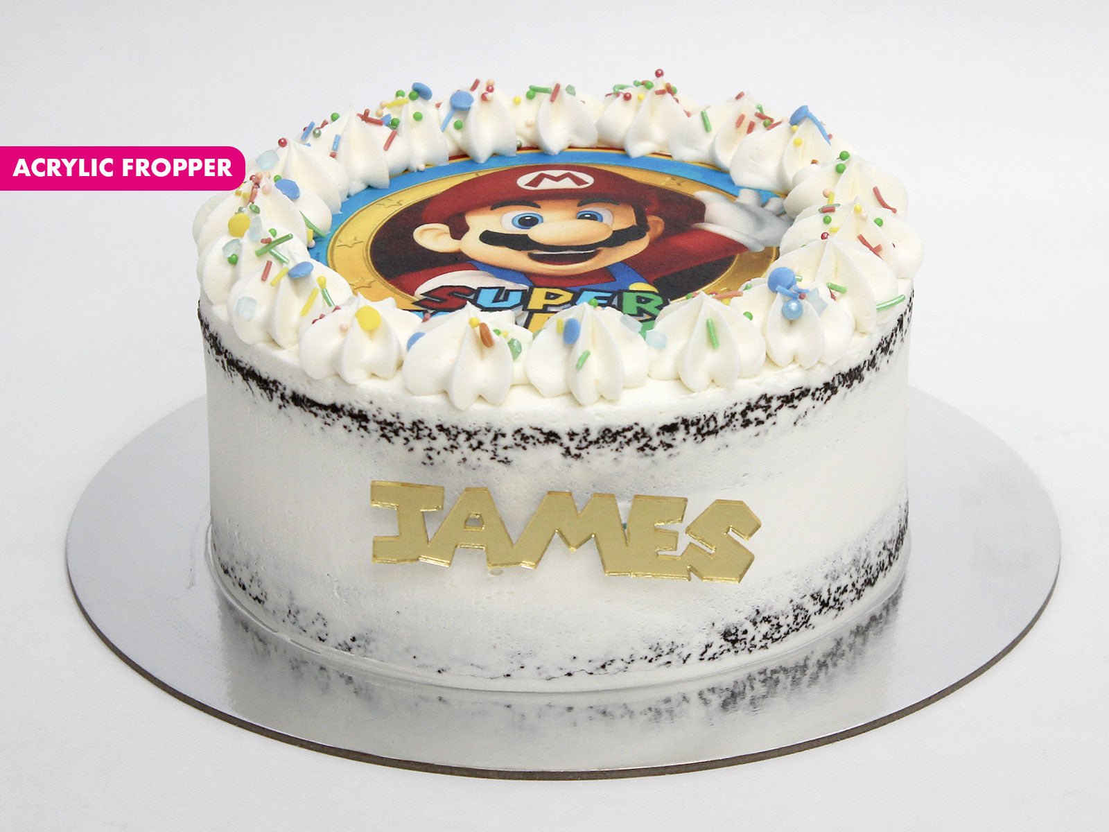 Super Mario Image Cake - The Cake People