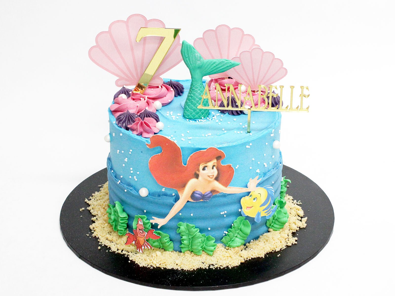 The Little Mermaid Character Cake - The Cake People