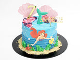 The Little Mermaid Character Cake - The Cake People