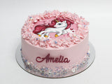 Unicorn Edible Image Cake - The Cake People