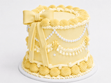 Vintage Bow Cake - The Cake People
