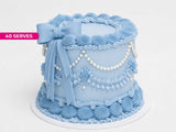 Vintage Bow Cake - The Cake People