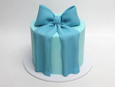 Vintage Fondant Bow Cake - The Cake People