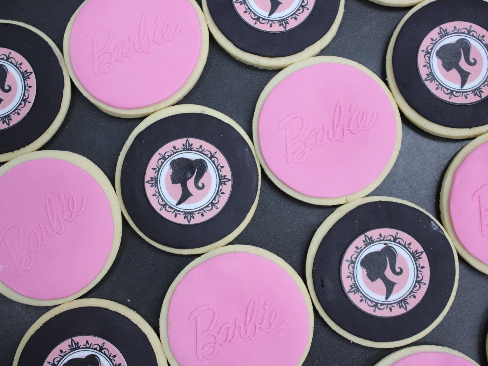 Barbie Fondant Sugar Cookies - The Cake People (9058459156639)