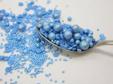 Blue Mixed Sprinkles 50g - The Compassionate Kitchen (7625686548639)