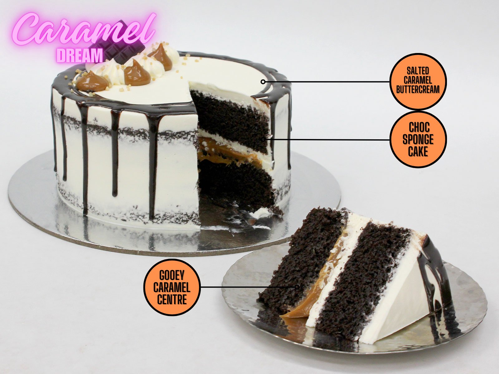 Caramel Dream Cake - The Cake People