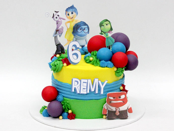 Inside Out Character Cake - The Cake People