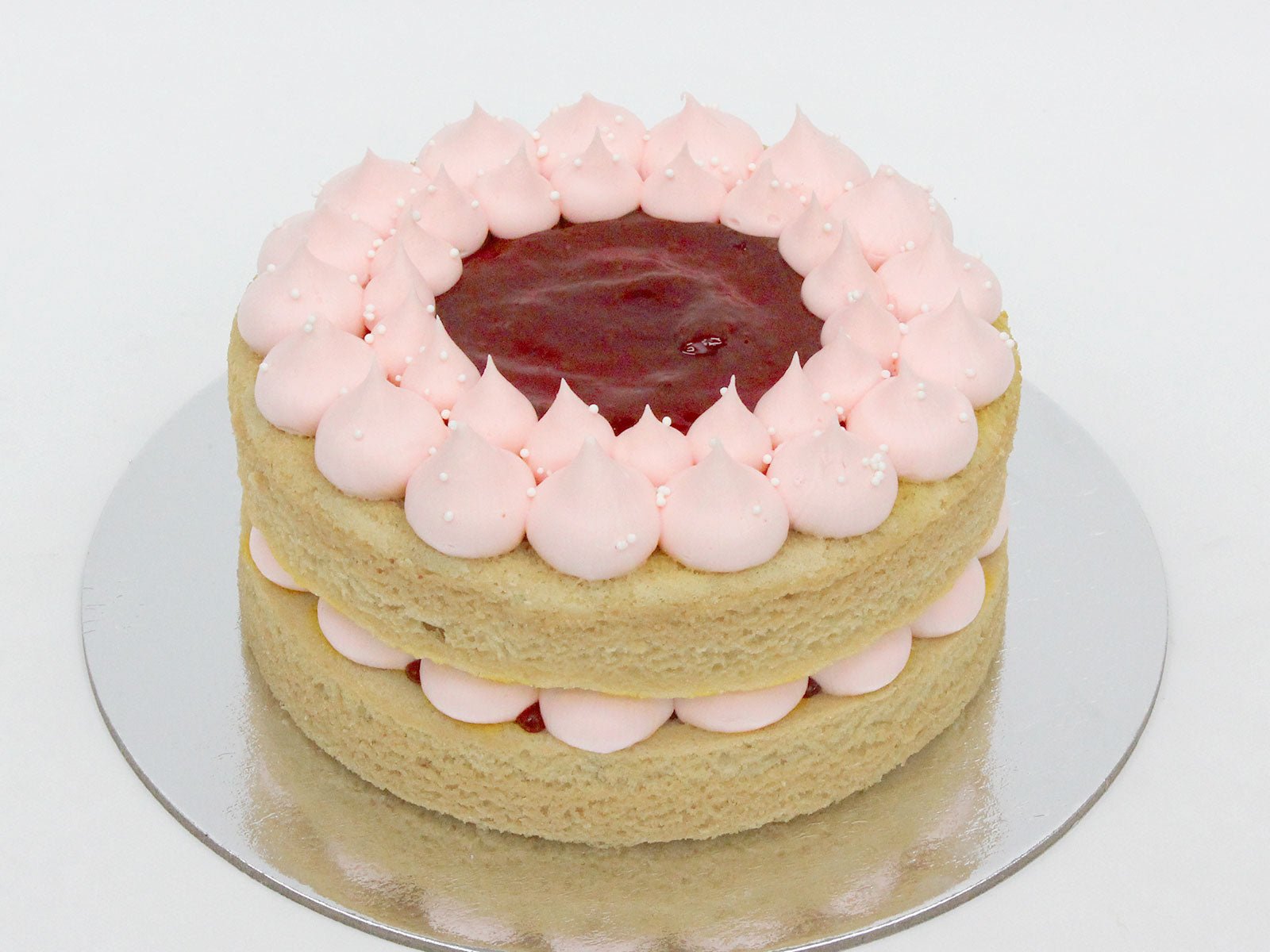 Jammy Marshmallow Cake - The Cake People