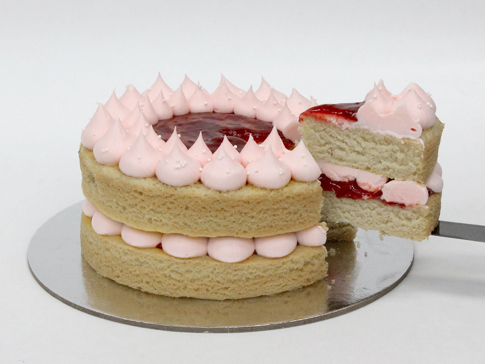 Jammy Marshmallow Cake - The Cake People