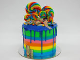 Jolly Swirly Rainbow Lollipop Cake - The Compassionate Kitchen (7687349895327)