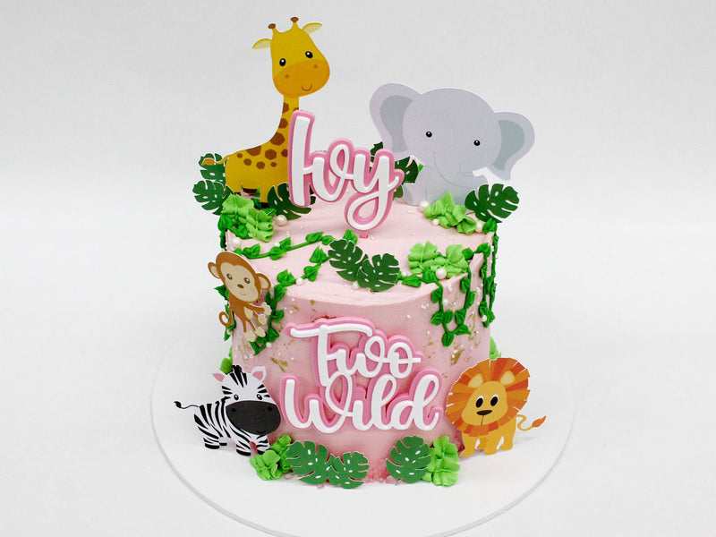 Jungle Character Cake - The Cake People