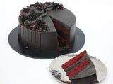 Midnight Red Velvet Cake - The Compassionate Kitchen (7662288502943)