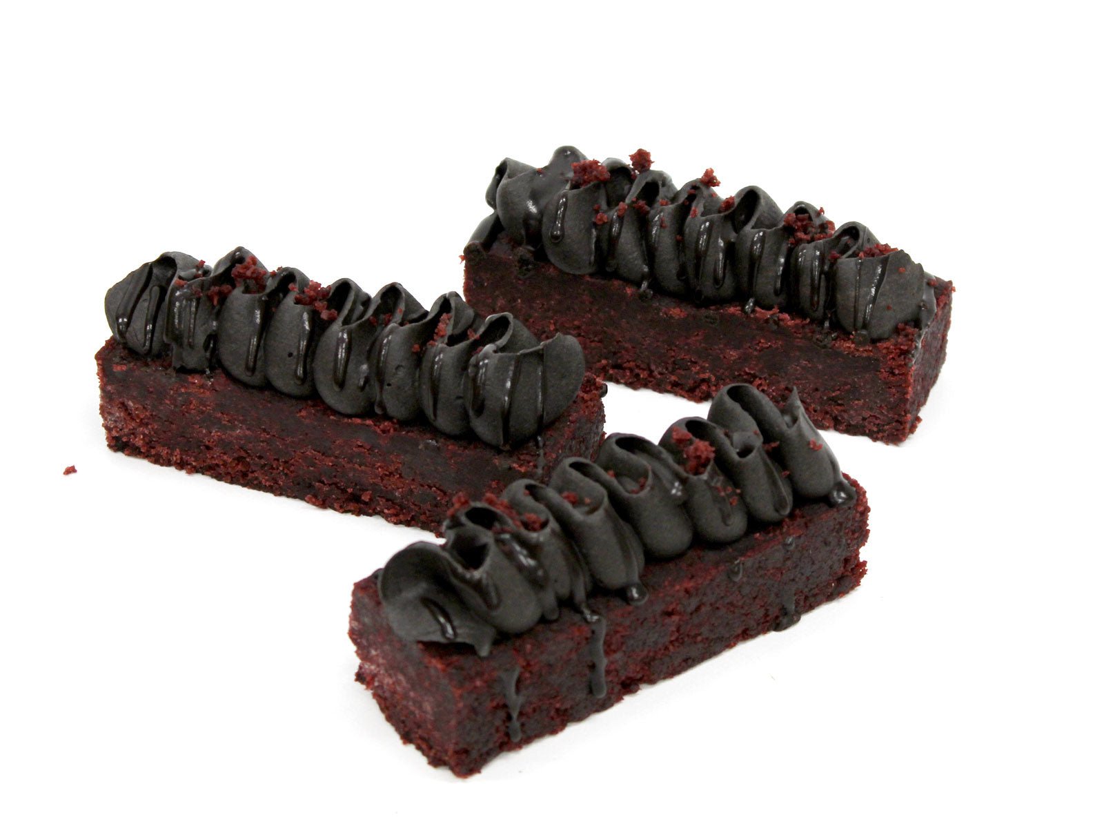 Midnight Red Velvet Cake Bars 6 Pack - The Cake People