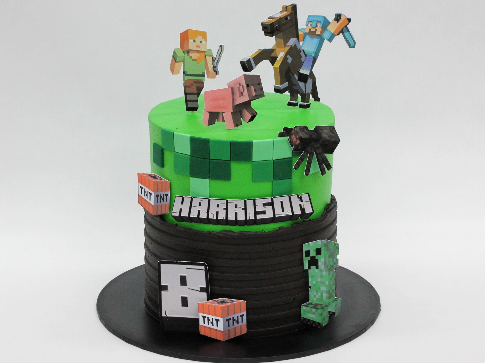 Minecraft Character Cake - The Compassionate Kitchen (8826251739295)