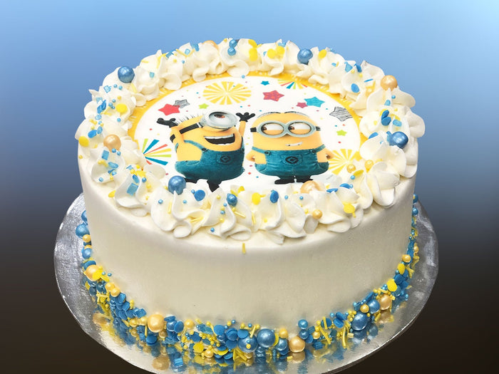 Minions Cake - The Compassionate Kitchen (7493810127007)
